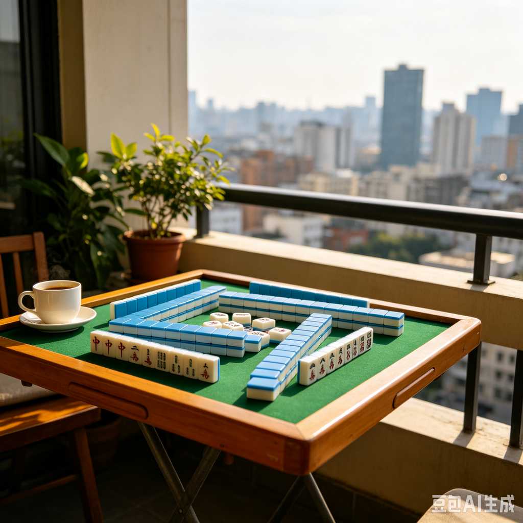 modern mahjong set
